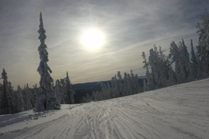 ski trails